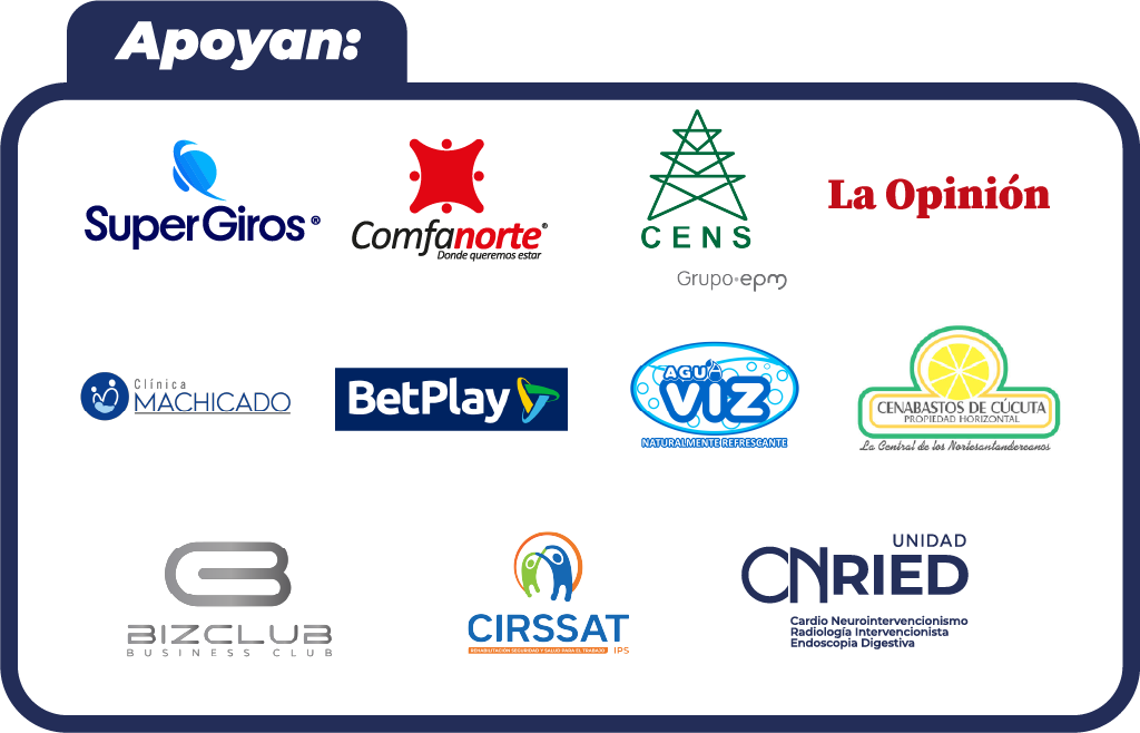 Marcas que apoyan la Carrera Atlética Clínica Norte 2026